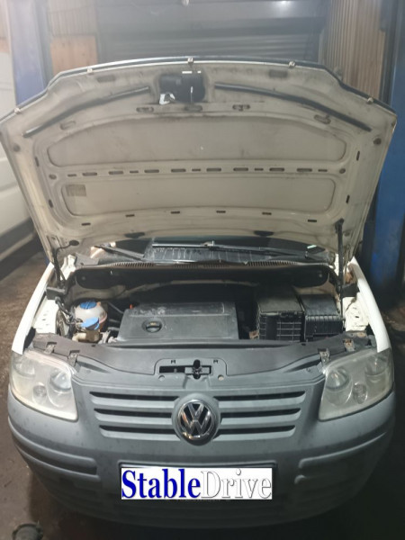 Замена радиатора печки на VW Caddy