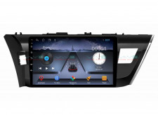 Штатное головное устройство для TOYOTA Corolla E170 2014-2016 VAYCAR  10VO8