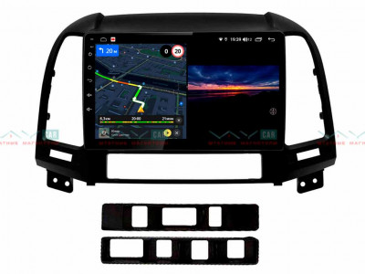 Штатная автомагнитола для HYUNDAI Santa Fe 2 2005-2012 VAYCAR  09V3