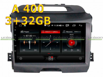 Головное устройство для KIA Sportage III 2010-2016 Unison 09A3