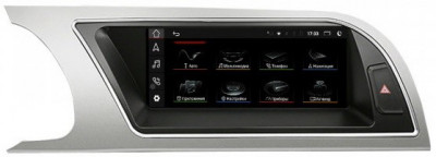 Автомагнитола для Audi A5 (2007-2015) (низкая комплектация, 2G) экран 8.8 in  на Android 11.0 (PF9606BGB) Parafar