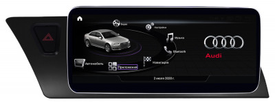 Головное устройство для Audi A4 (2008-2015) A5 (2007-2015) (оригинальный AUX, круглый LVDS, OEM 3G, высокая комплектация) 10Pin экран 10.25 in  на Android 11.0 (PF7938HD-High) Parafar