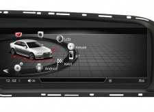 Магнитола для Audi A4 (2008-2015) A5 (2007-2015) Q5 2008-2017(оригинальный AUX, круглый LVDS, OEM 3G) 10Pin экран 7 in  на Android 10.0 (PF8665GB-3G) Parafar