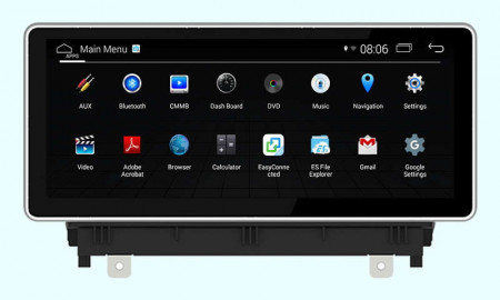 Головное устройство для Audi A3 (2017+) (оригинальный AUX, оригинальный экран 7 in ) экран 10.25 in  разрешение 1920*720 на Android10.0 (SD1066HD) 