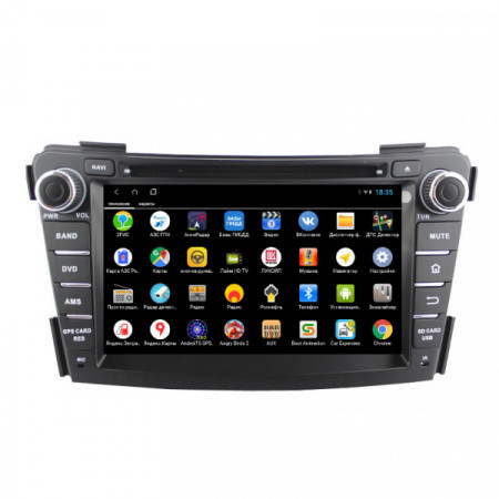 Магнитола для Hyundai i40 (2011-2015) c DVD на Android 11.0 (SD172XHDDVD) 