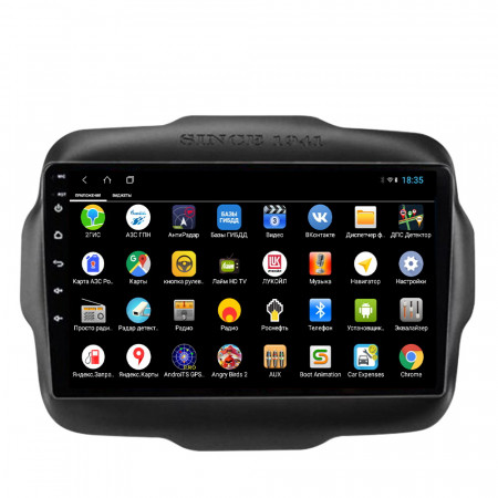 Магнитола для  Jeep Renegate (2014+) на Android 11.0 (SD089XHD) 