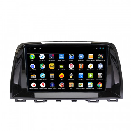 Магнитола для Mazda 6 Attenza 2012-2017 на Android 11.0 (SD010XHD) 