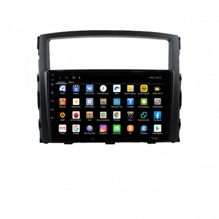 Штатное головное устройство для Mitsubishi Pajero 4 на Android 11.0 (SD458XHD) 