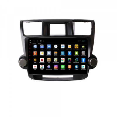 Штатное головное устройство для Toyota Highlander (2007-2012) на Android 10.0 (PF035AHD-Low) Parafar