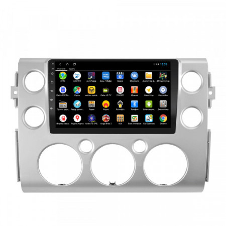 Магнитола для Toyota FJ Cruiser на Android 11.0 (SD412XHD) 