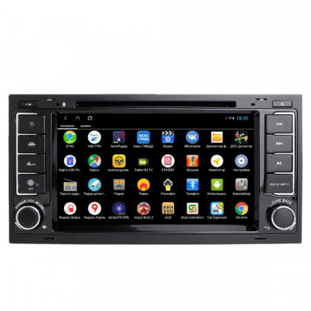 Головное устройство для VW Touareg 2003-2012 Android 11.0 экран 1024*600 (SD042XHD7),   с IPS матрицей с DVD 