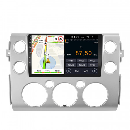 Штатная магнитола для Toyota FJ Cruiser на Android 11.0 (SD412FHD) 