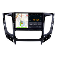 Штатная магнитола для Mitsubishi Triton (Auto Ac  Uv Black) на Android 11.0 (SD168UHD) 