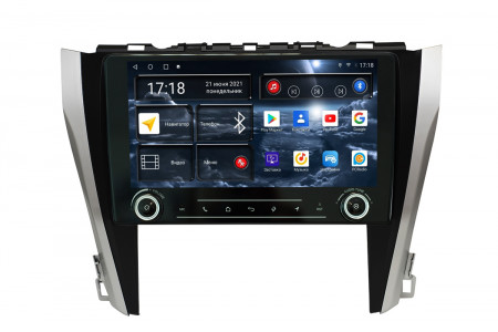 Штатное головное устройство для Toyota Camry XV55 Рестайлинг (04.2014-07.2018) УК 71231 KNOB 10 дюймов