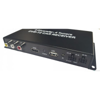 Цифровой ТВ-тюнер DVB-T2 4 антенны  SD-T4