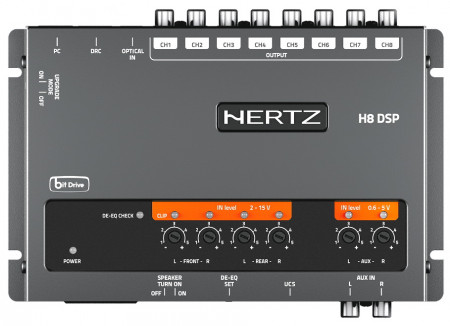 Аудио процессор Hertz H8 DSP 8 Channel Digital Interface Processor