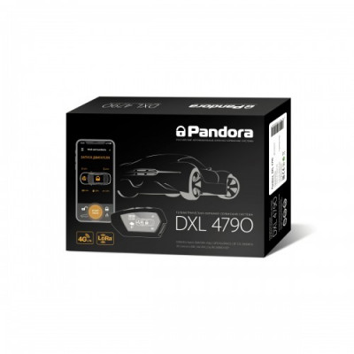 Автосигнализация Pandora DXL 4790 пейджер ж/к, метка, GSM-модем,GPS, Bluetooth 5.0.