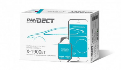  Автосигнализация Pandect X-1900 BT брелок метка,2CAN,GSM, GPS, а/з, Bluetooth