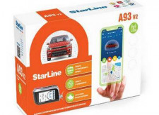 Автосигнализация StarLine А93 v2 GSM пейджер ж/к, автозапуск