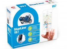 Мотосигнализации Starline V67 пейджер ж/к, автозапуск,