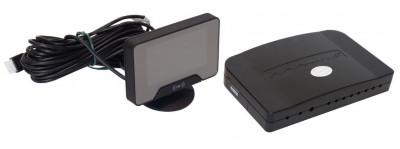 Парктроник LCD-16 Truck Black/Silver/White (Система с длинными проводами)