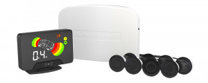 Парктроник LCD-18 Black/Silver/White