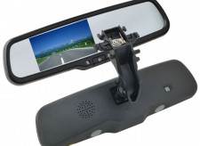Зеркало заднего вида SWAT VDR-FR-09 (экран 4,3 in  для подкл. передн.и задней камер)/Renault c датчиком дождя