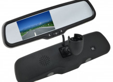 Зеркало заднего вида SWAT VDR-VW-02 (экран 4,3 in  для подкл. передн.и задней камер)/Audi