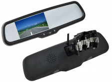 Зеркало заднего вида SWAT VDR-VW-06 (экран 4,3 in  для подкл. передн.и задней камер)/Skoda