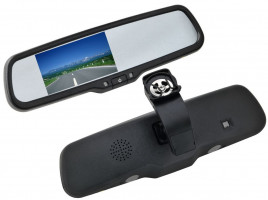 Зеркало заднего вида SWAT VDR-HY-08 (экран 4,3 in  для подкл.камеры з.вида) Kia