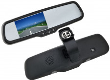 Зеркало заднего вида SWAT VDR-HY-08 (экран 4,3 in  для подкл.камеры з.вида Opel