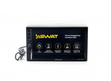 Универсальная магнитола 2 DINSWAT AHR-7020 /DSP-lite,MP3,USB,SD,BT,NAVI,Android 8.1,фронт+тыл+саб,173*97мм  7 in /