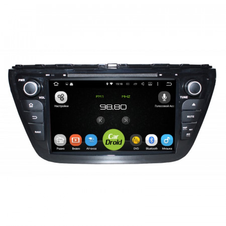  Штатная магнитола для Suzuki SX4 2, 2013 (Android 9.0) Roximo CarDroid RD-3501D