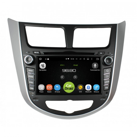  Головное устройство для Hyundai Solaris 2010-2017 (Android 10) Roximo CarDroid RD-2003D 