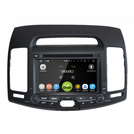  Магнитола для Hyundai Elantra 4 2006-2011 HD (Android 9.0) Roximo CarDroid RD-2018D 