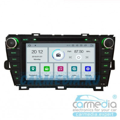 Магнитола для Prius 2009-2015 левый руль ( CARMEDIA KD-8602-P6 )