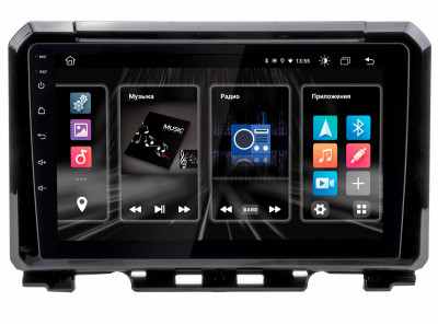 Головное устройство для Suzuki Jimny 19+ комп-ция с ориг.камерой з.в.  (Incar DTA2-1701c) Android 10/1280*720, BT, wi-fi, DSP, 2-32Gb, 9 in 